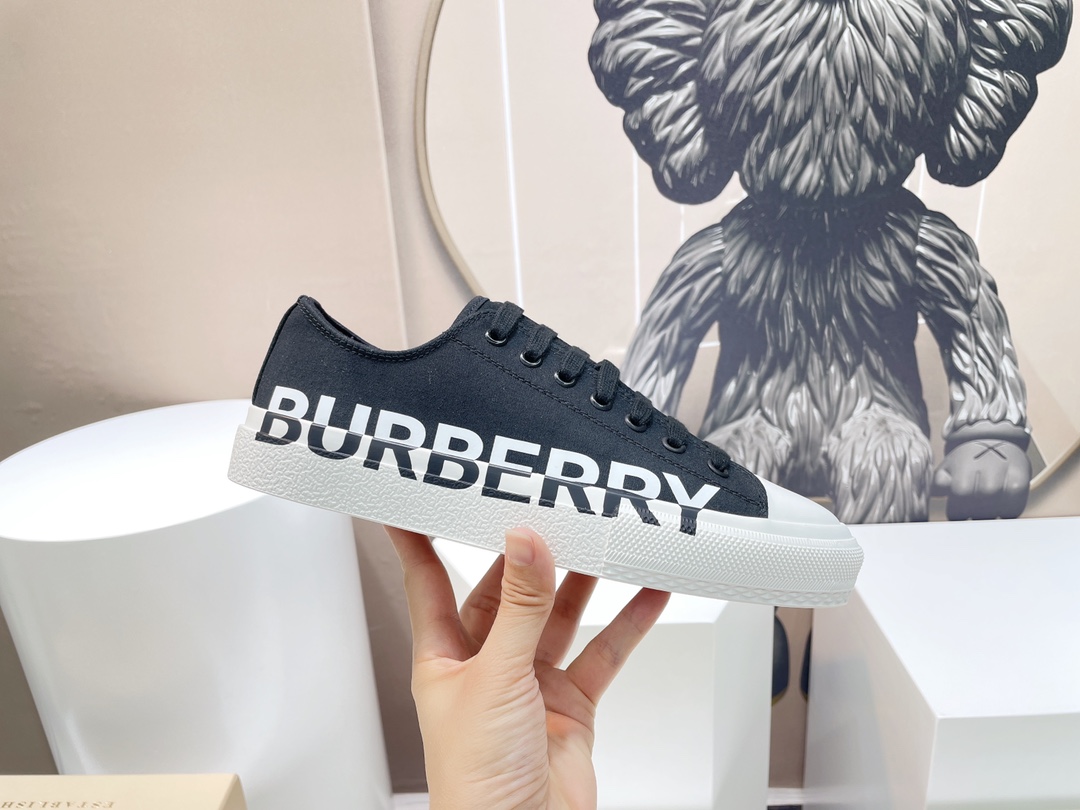 Burberry Male Canvas Shoes Canvas M-l-s