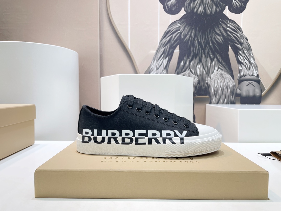 Burberry Male Canvas Shoes Canvas M-l-s