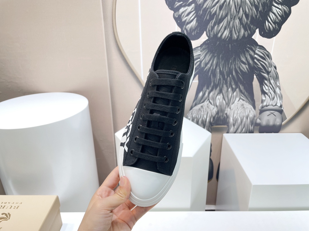 Burberry Male Canvas Shoes Canvas M-l-s