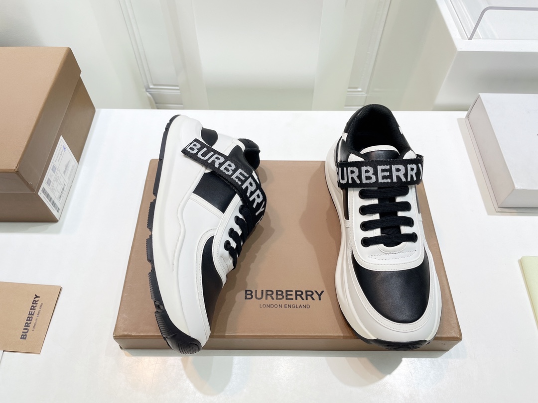 Burberry Male Sneakers Breathable M-s
