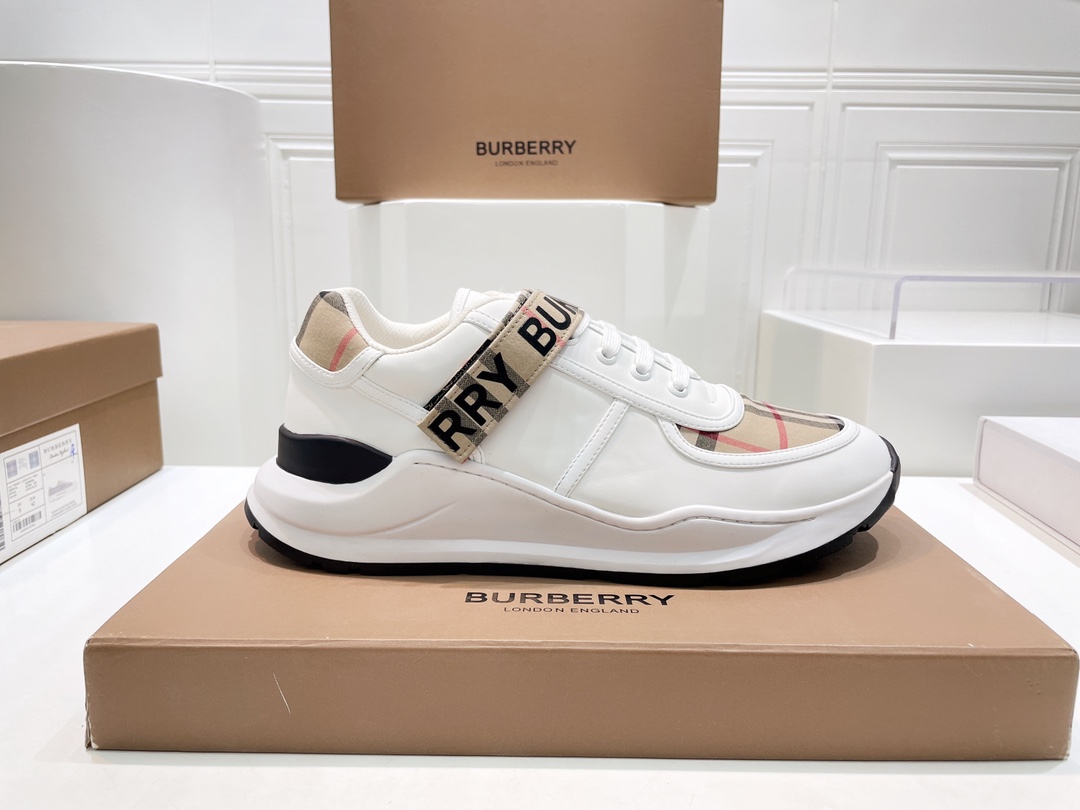 Burberry Male Sneakers Breathable M-s