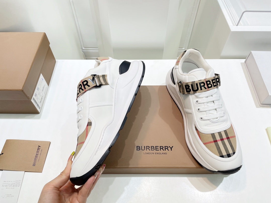 Burberry Male Sneakers Breathable M-s
