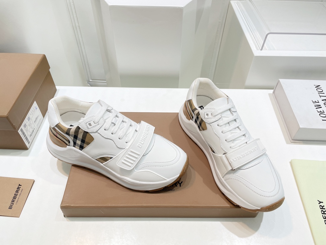 Burberry Male Sneakers Breathable M-s