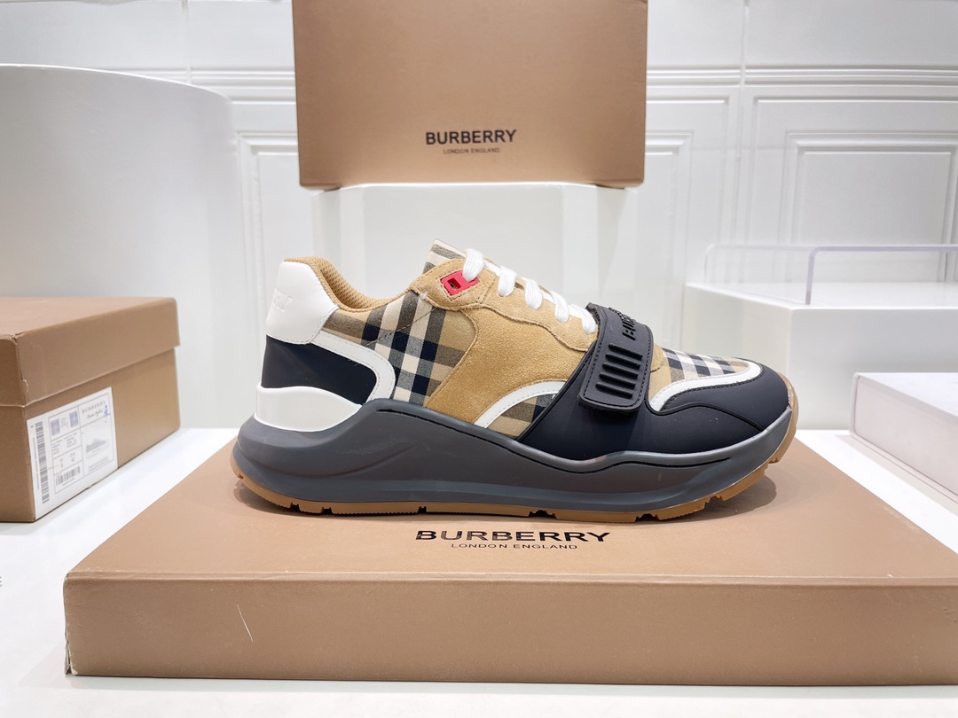 Burberry Male Sneakers Breathable M-s