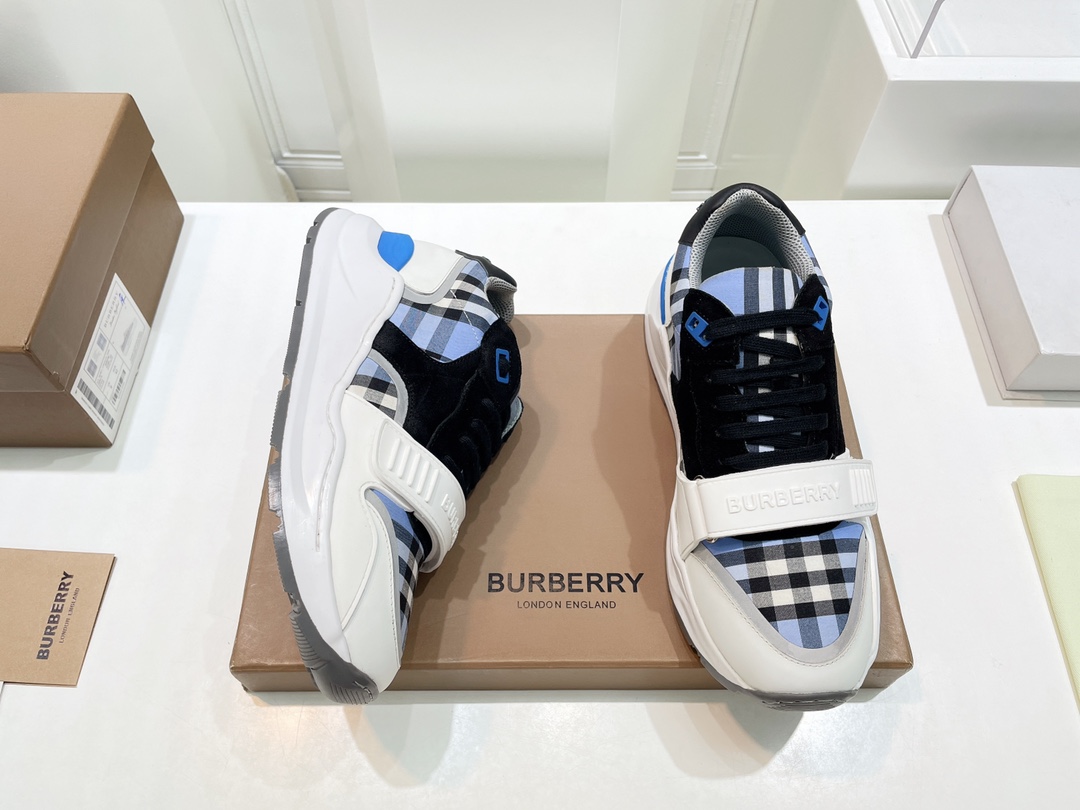 Burberry Male Sneakers Breathable M-s