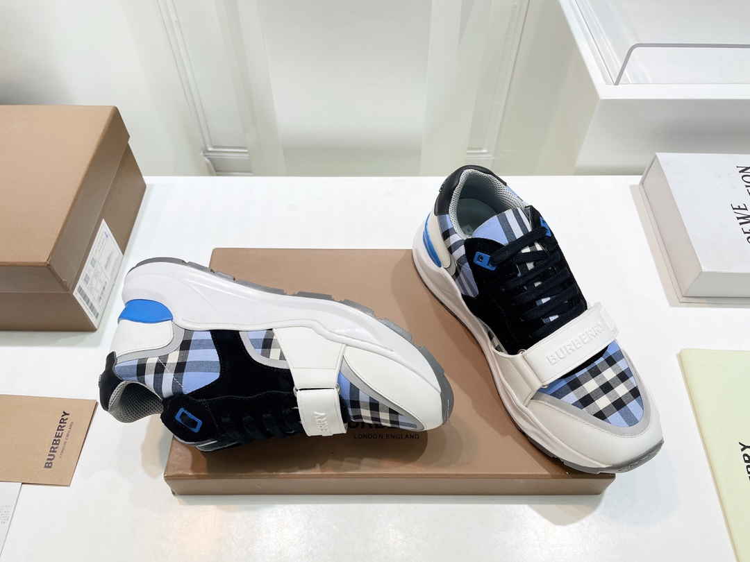 Burberry Male Sneakers Breathable M-s