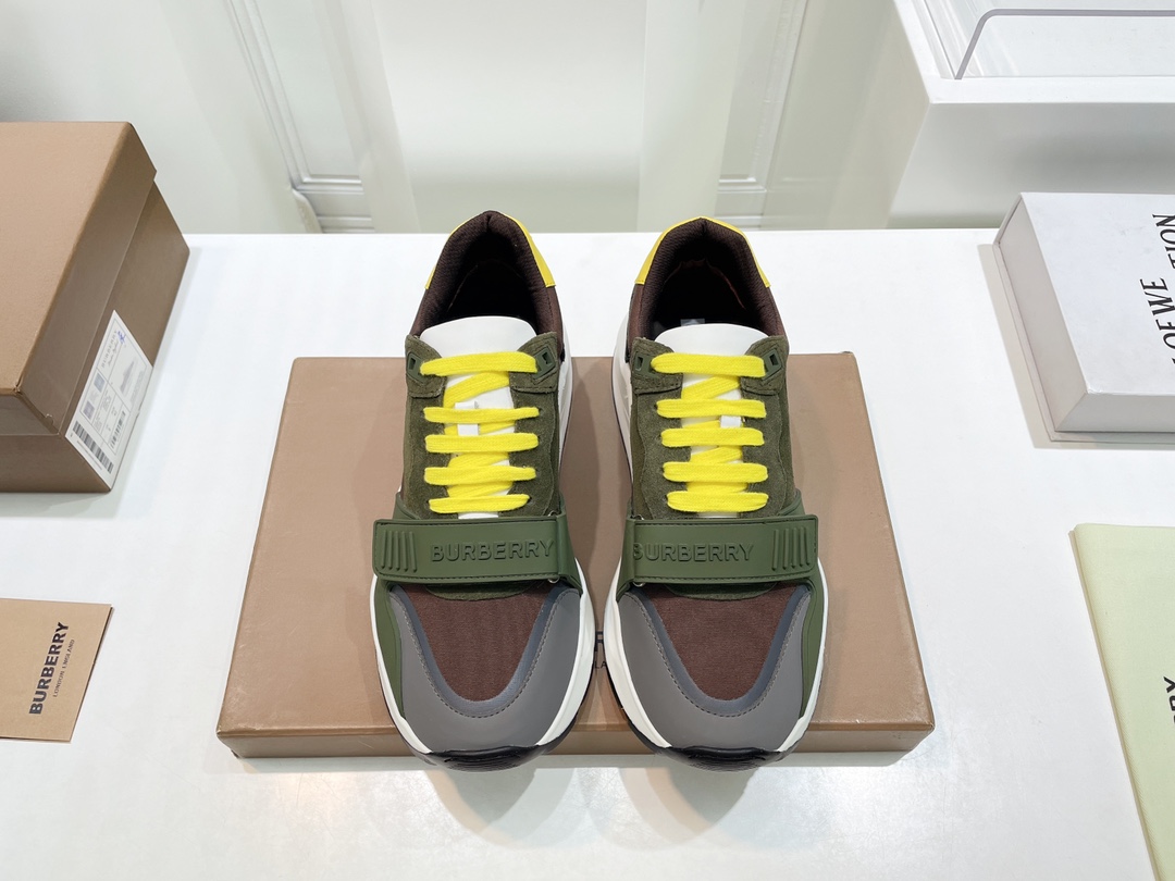 Burberry Male Sneakers Breathable M-s