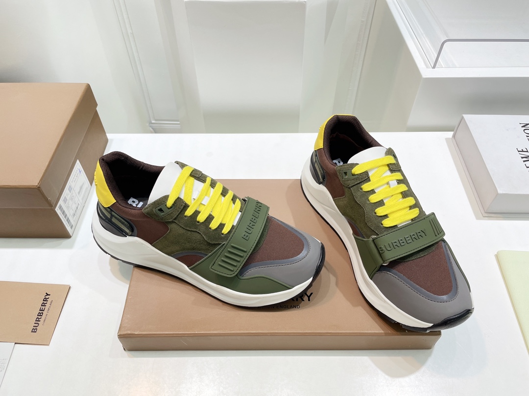 Burberry Male Sneakers Breathable M-s