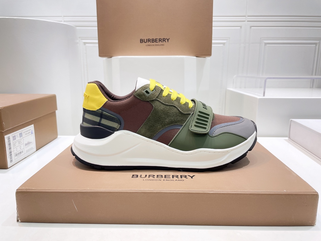 Burberry Male Sneakers Breathable M-s