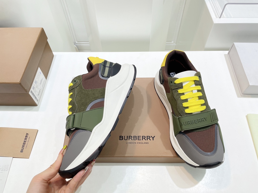 Burberry Male Sneakers Breathable M-s