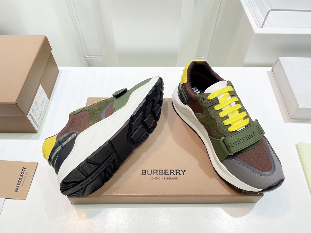 Burberry Male Sneakers Breathable M-s