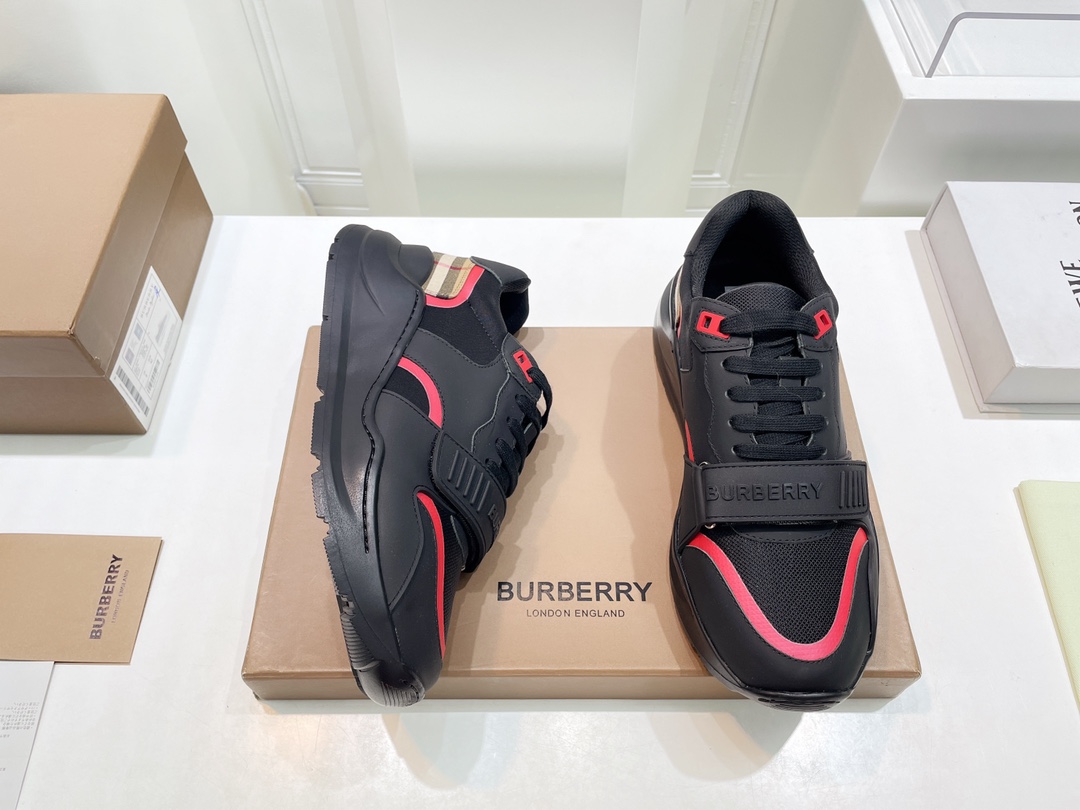Burberry Male Sneakers Breathable M-s