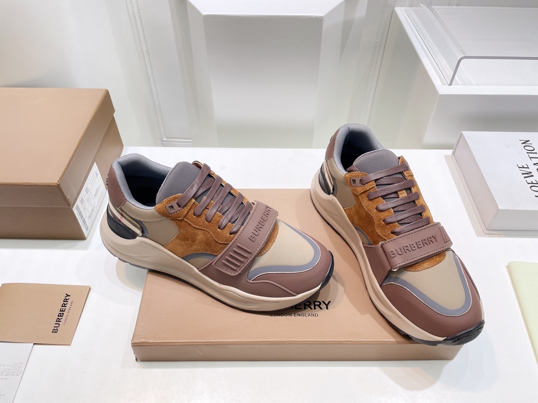 Burberry Male Sneakers Breathable M-s