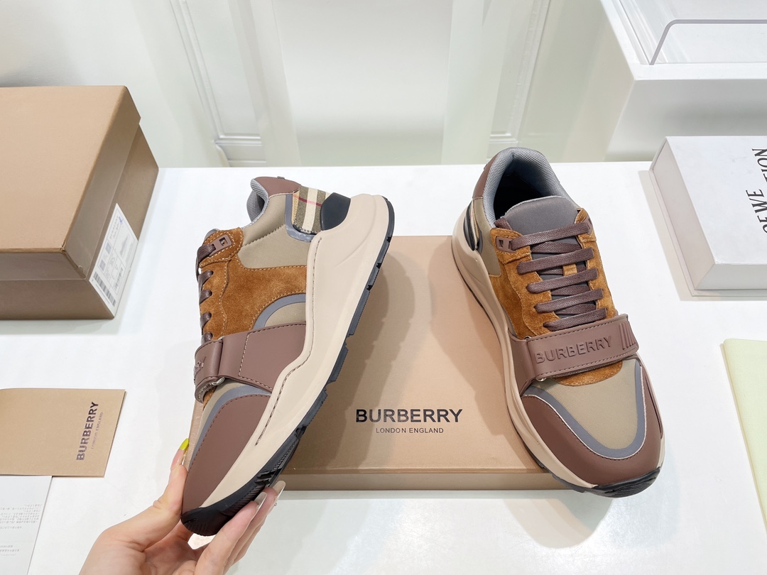 Burberry Male Sneakers Breathable M-s