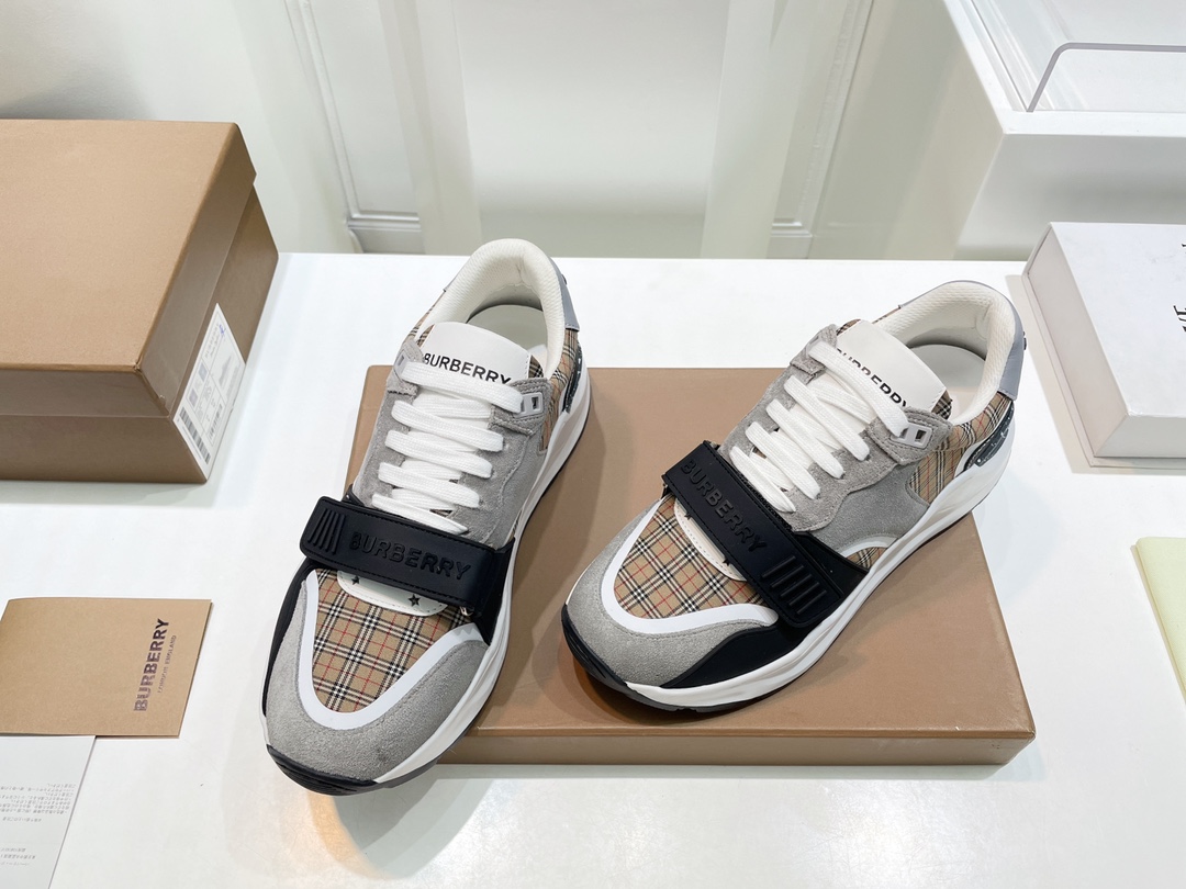 Burberry Male Sneakers Breathable M-s