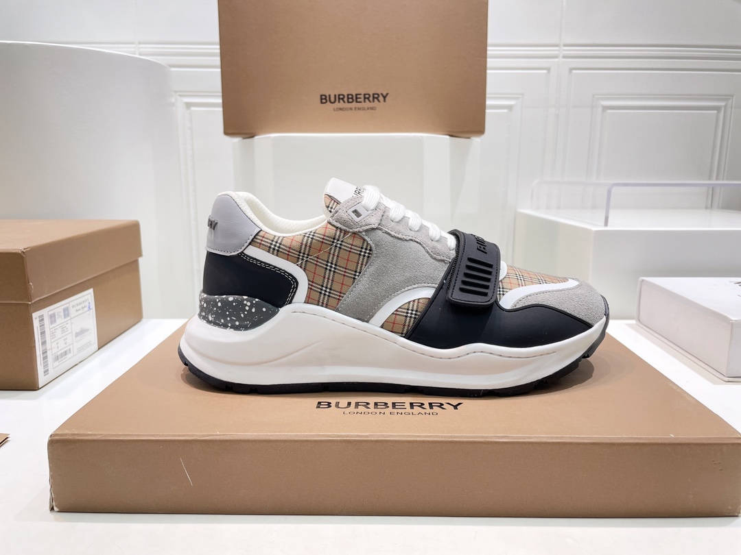 Burberry Male Sneakers Breathable M-s