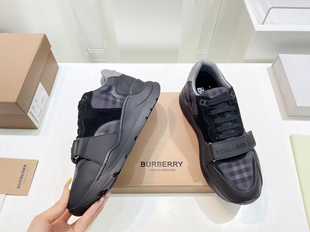 Burberry Male Sneakers Breathable M-s