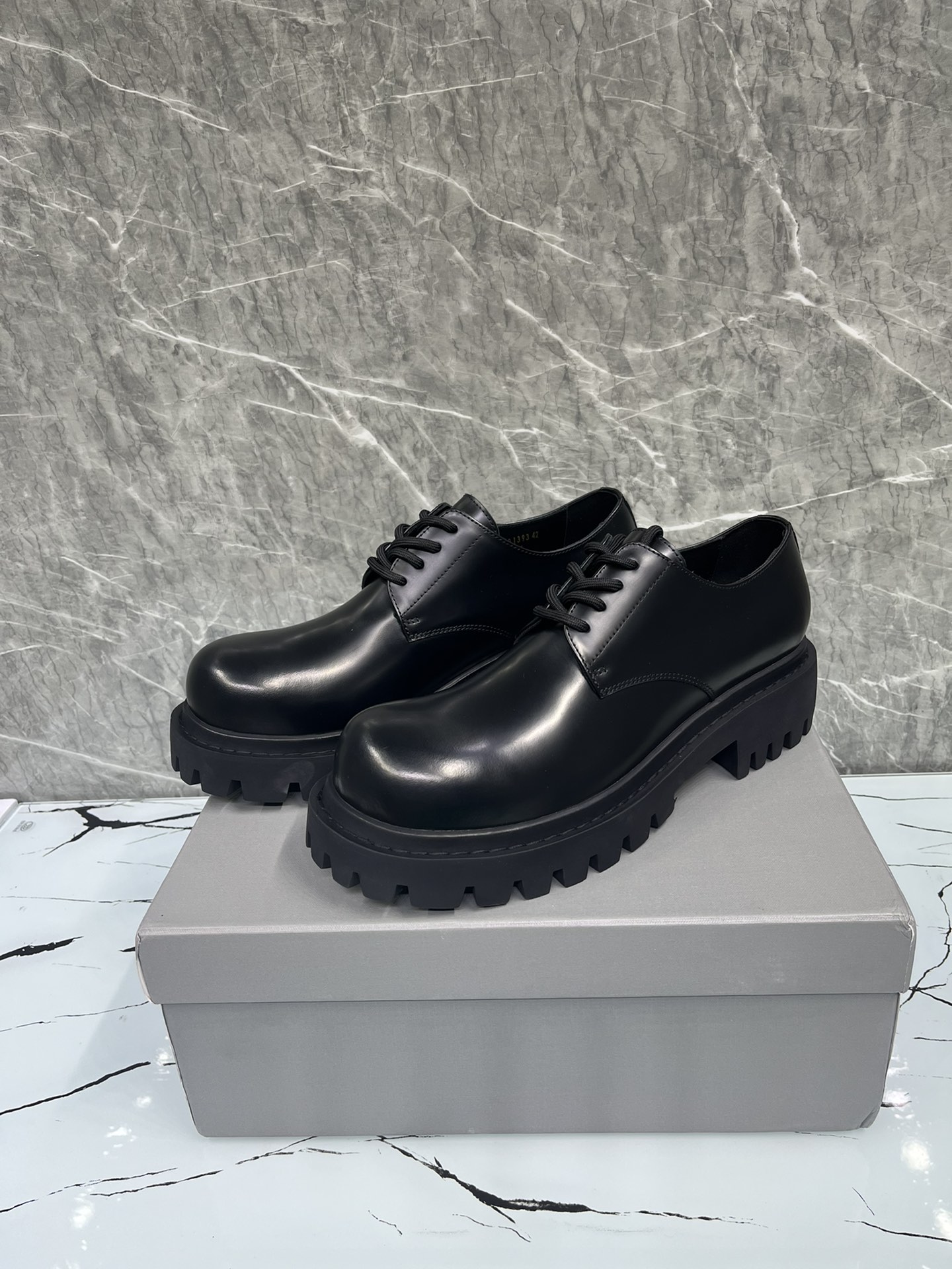 Balenciaga Leather Shoes Cow Leather 46-l-s