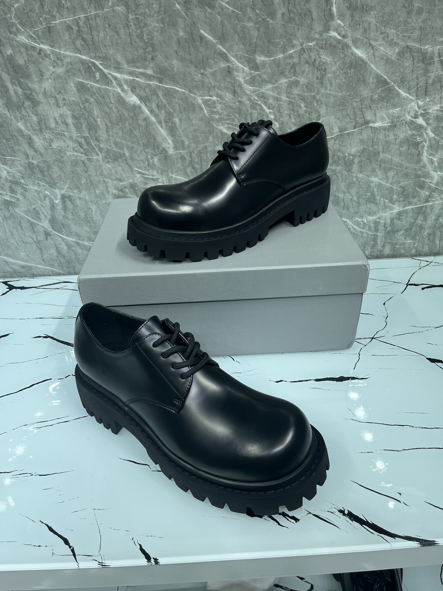 Balenciaga Leather Shoes Cow Leather 46-l-s