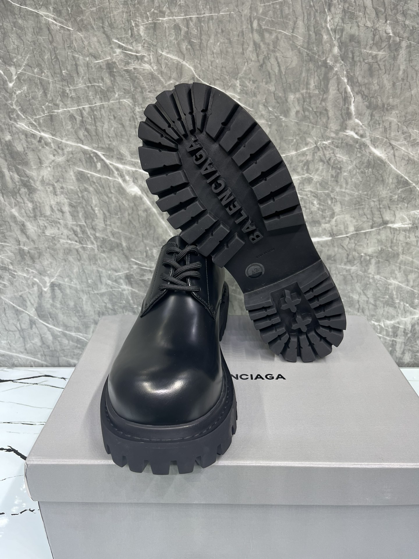 Balenciaga Leather Shoes Cow Leather 46-l-s