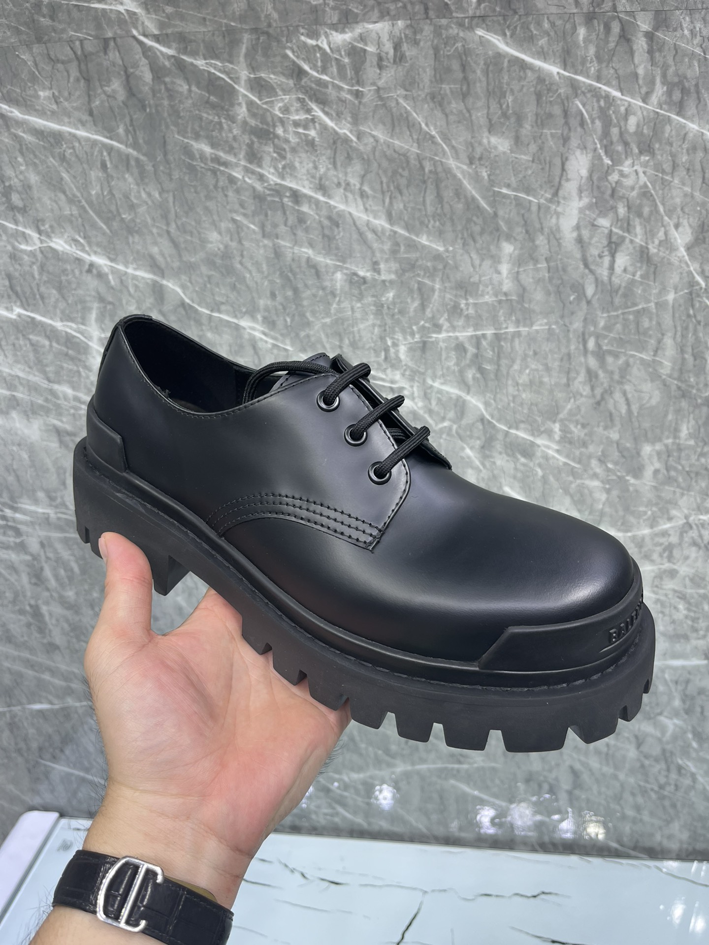 Leather Shoes Cow Leather 46