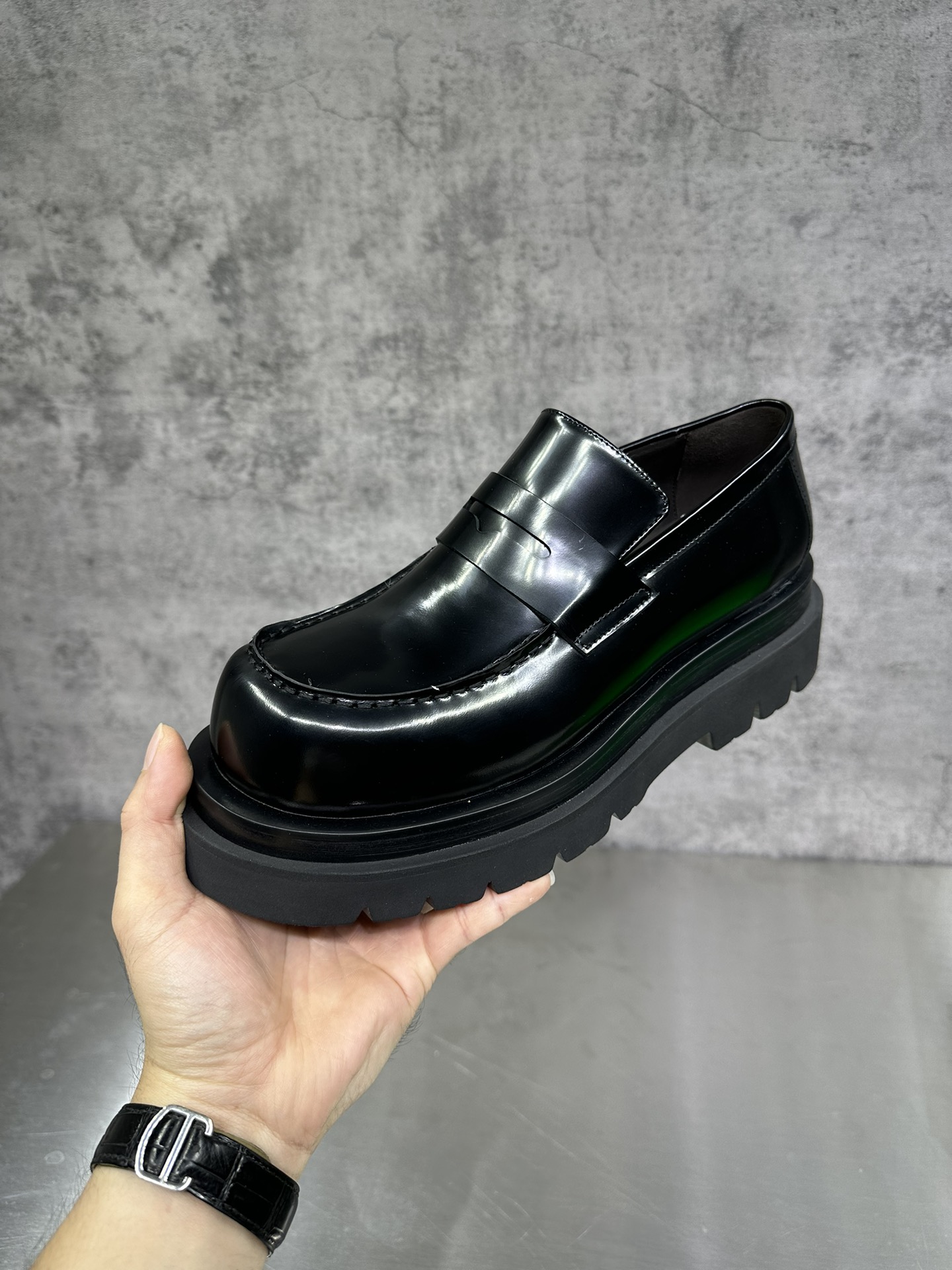 Male Loafers Real Leather 46-m-l