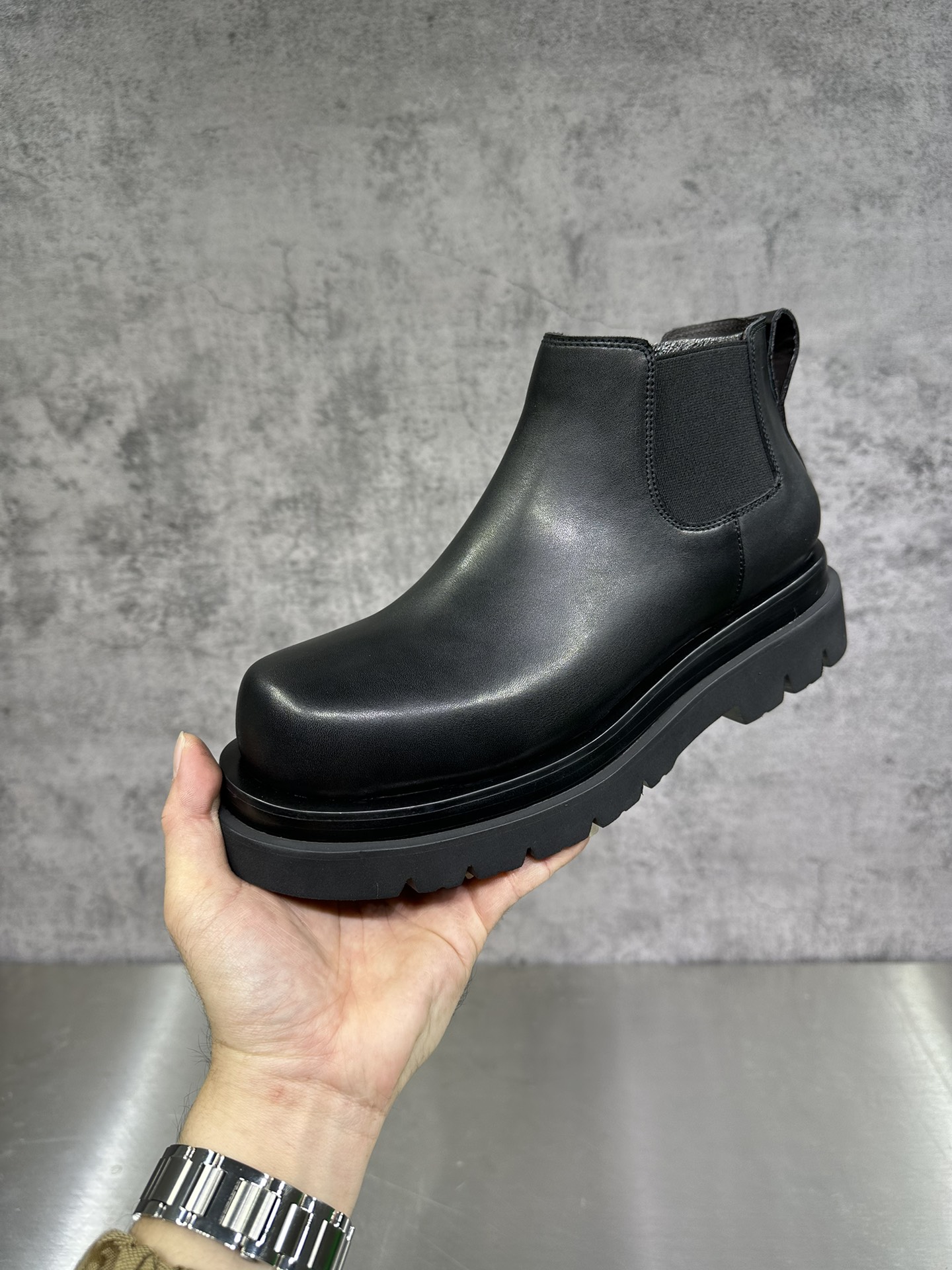Male Boots Real Leather 46-m