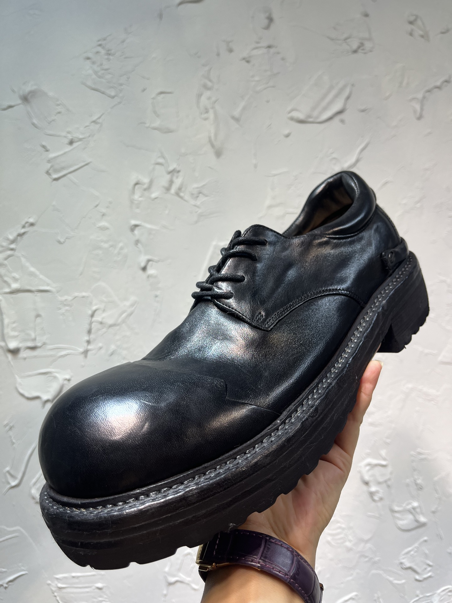 Leather Shoes Cow Leather Breathable