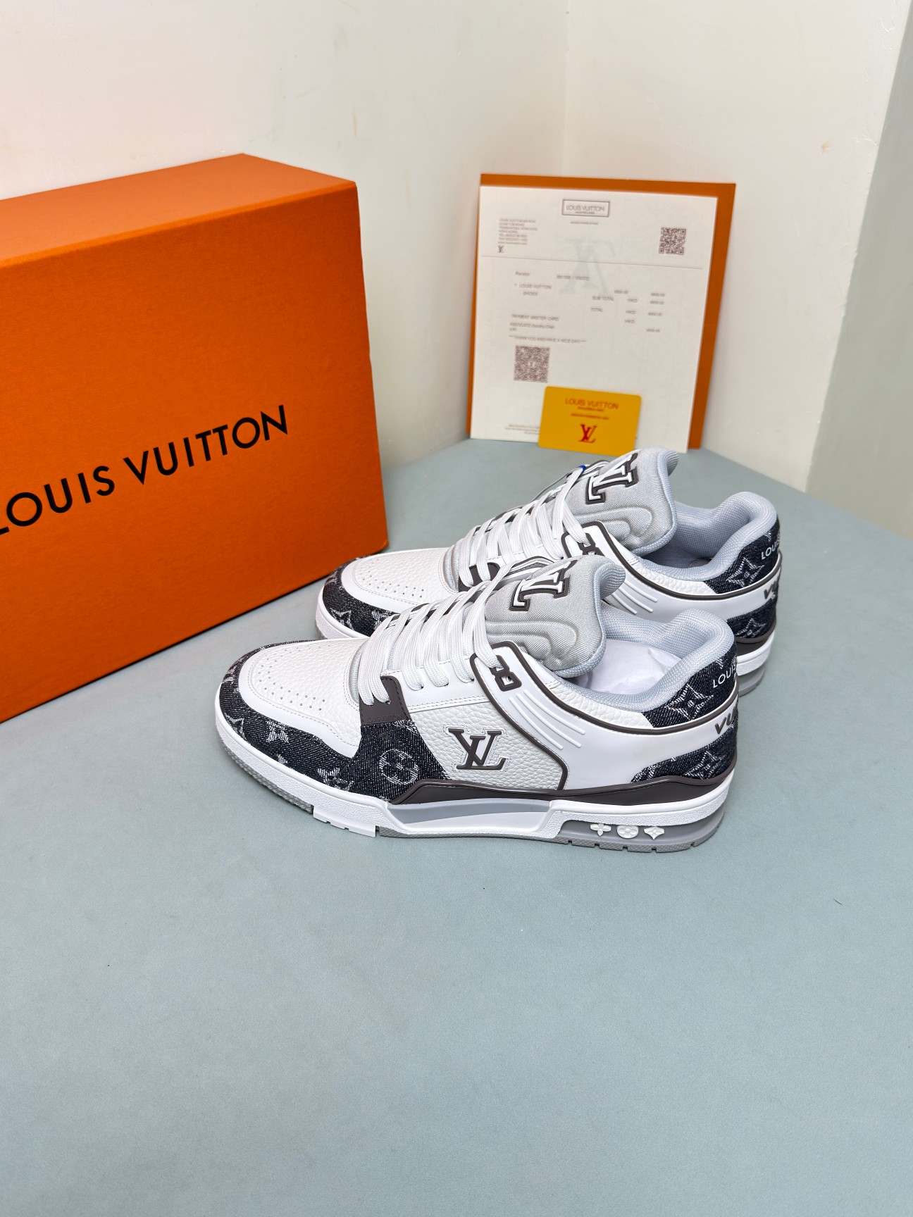 Louis Vuitton Male Basic Shoes Mesh Breathable