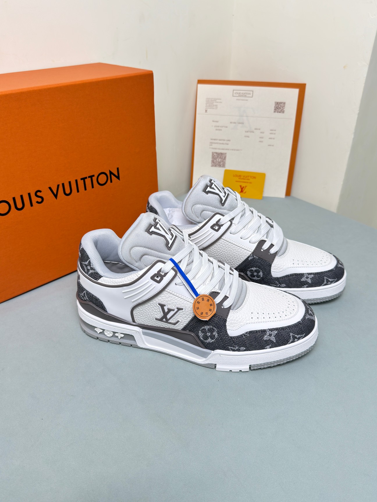 Louis Vuitton Male Basic Shoes Mesh Breathable