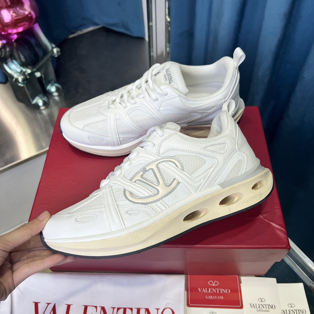 Valentino Male Sneakers Breathable L