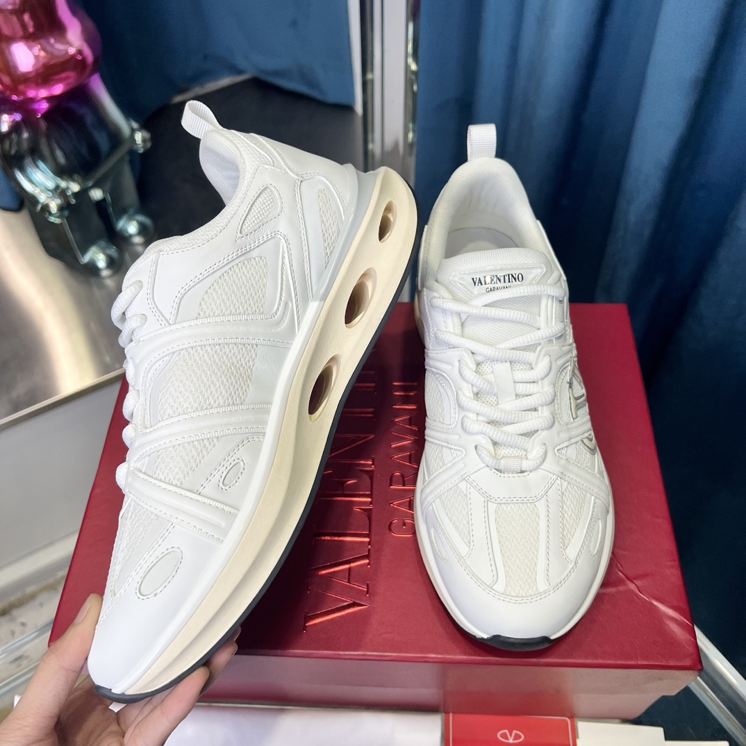 Valentino Male Sneakers Breathable L