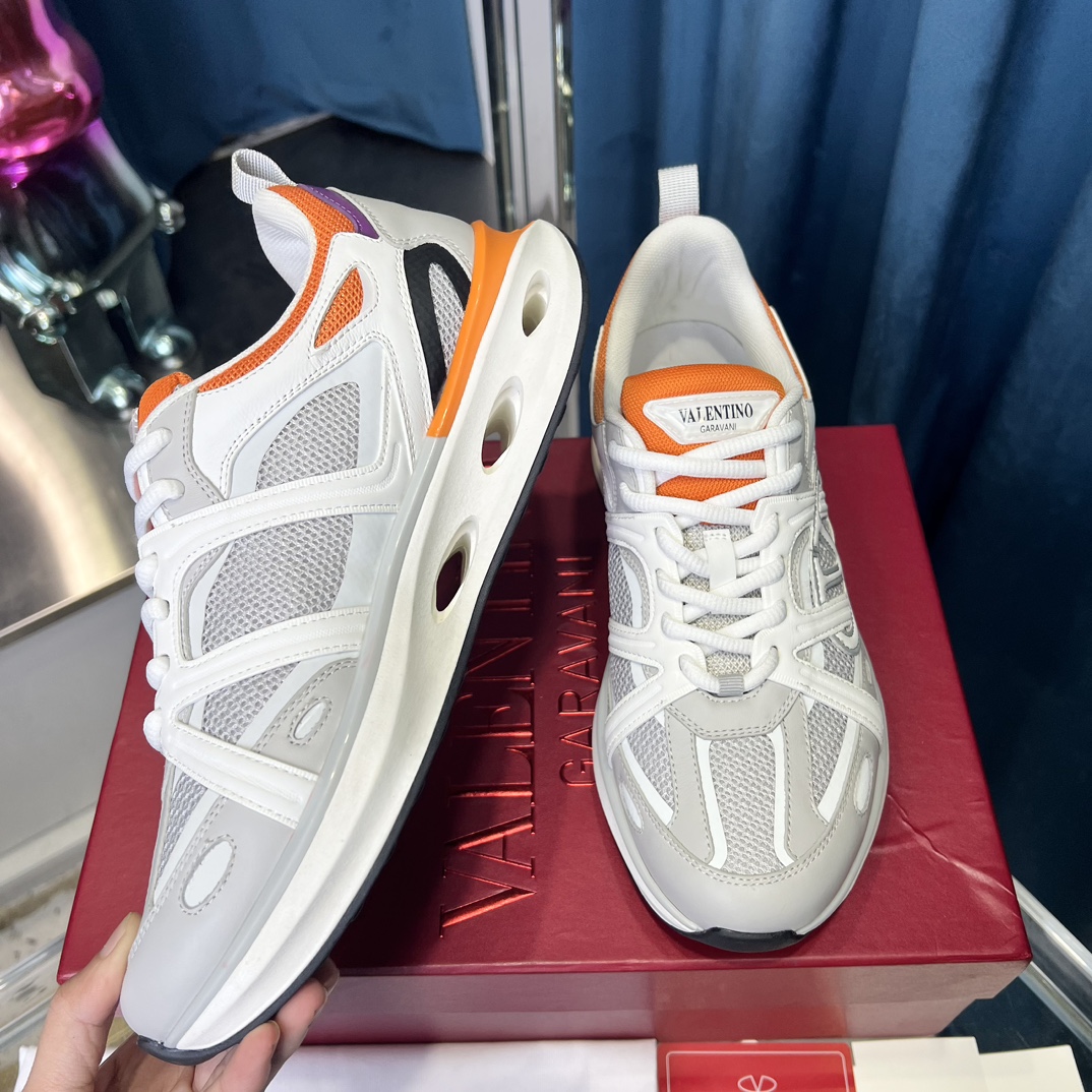 Valentino Male Sneakers Breathable L