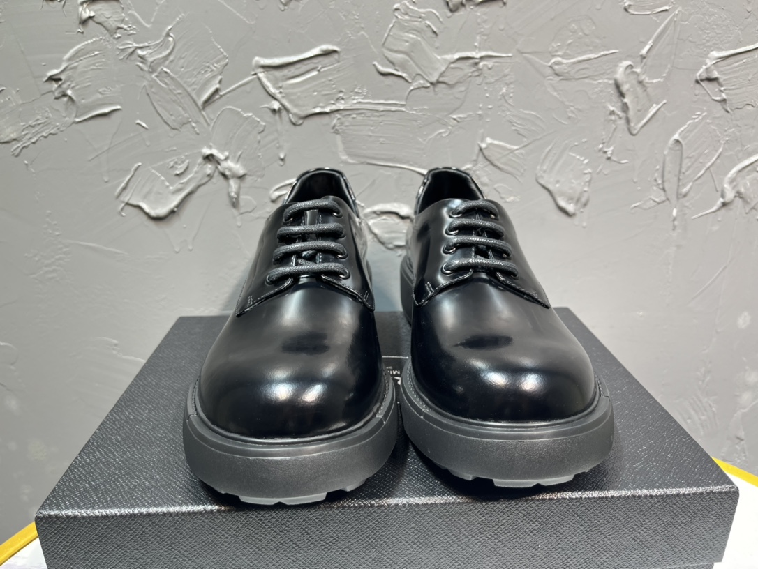 Adidas Prada Loafers Cow Leather M