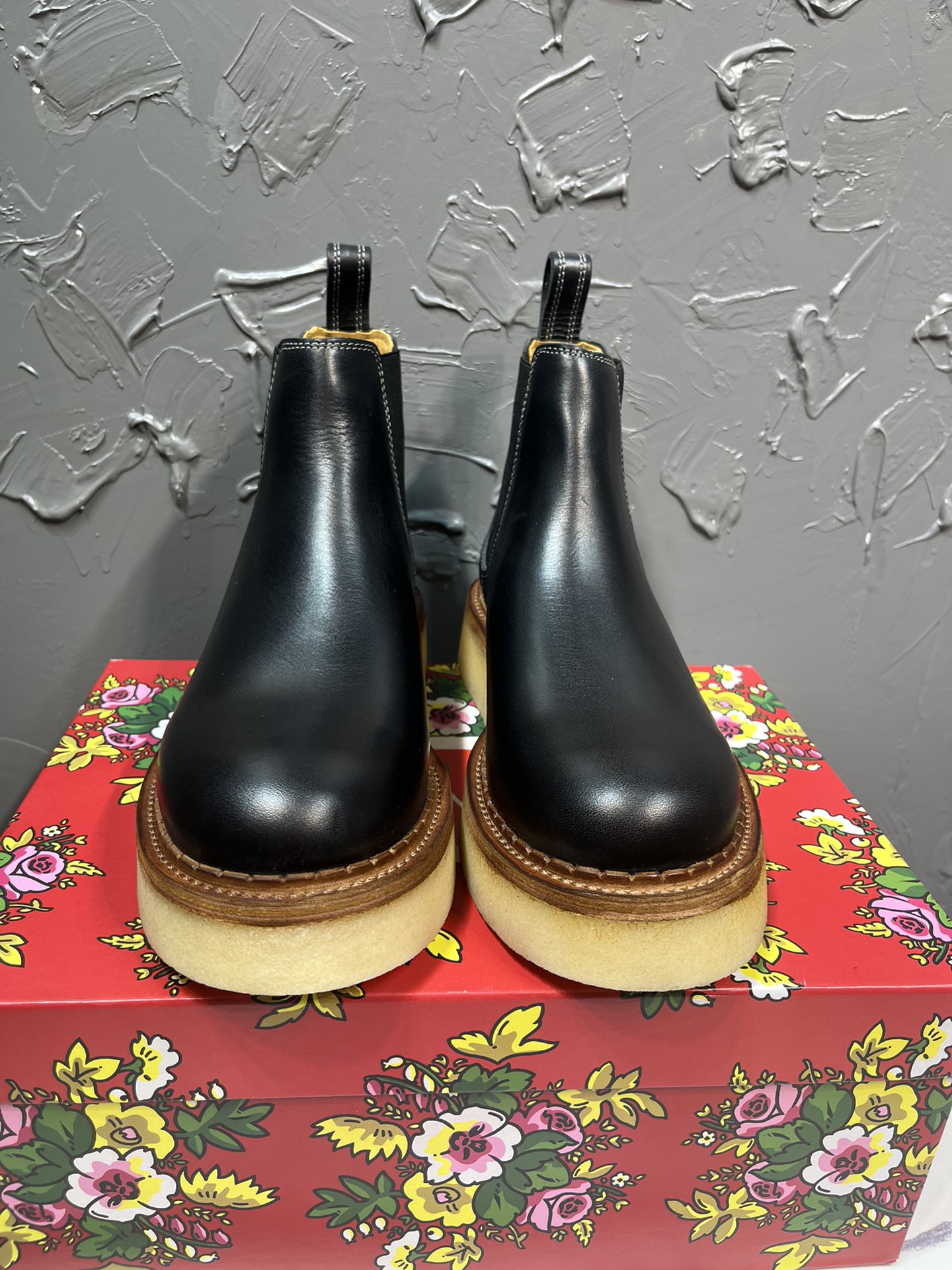 Leather Shoes Real Leather 46-l