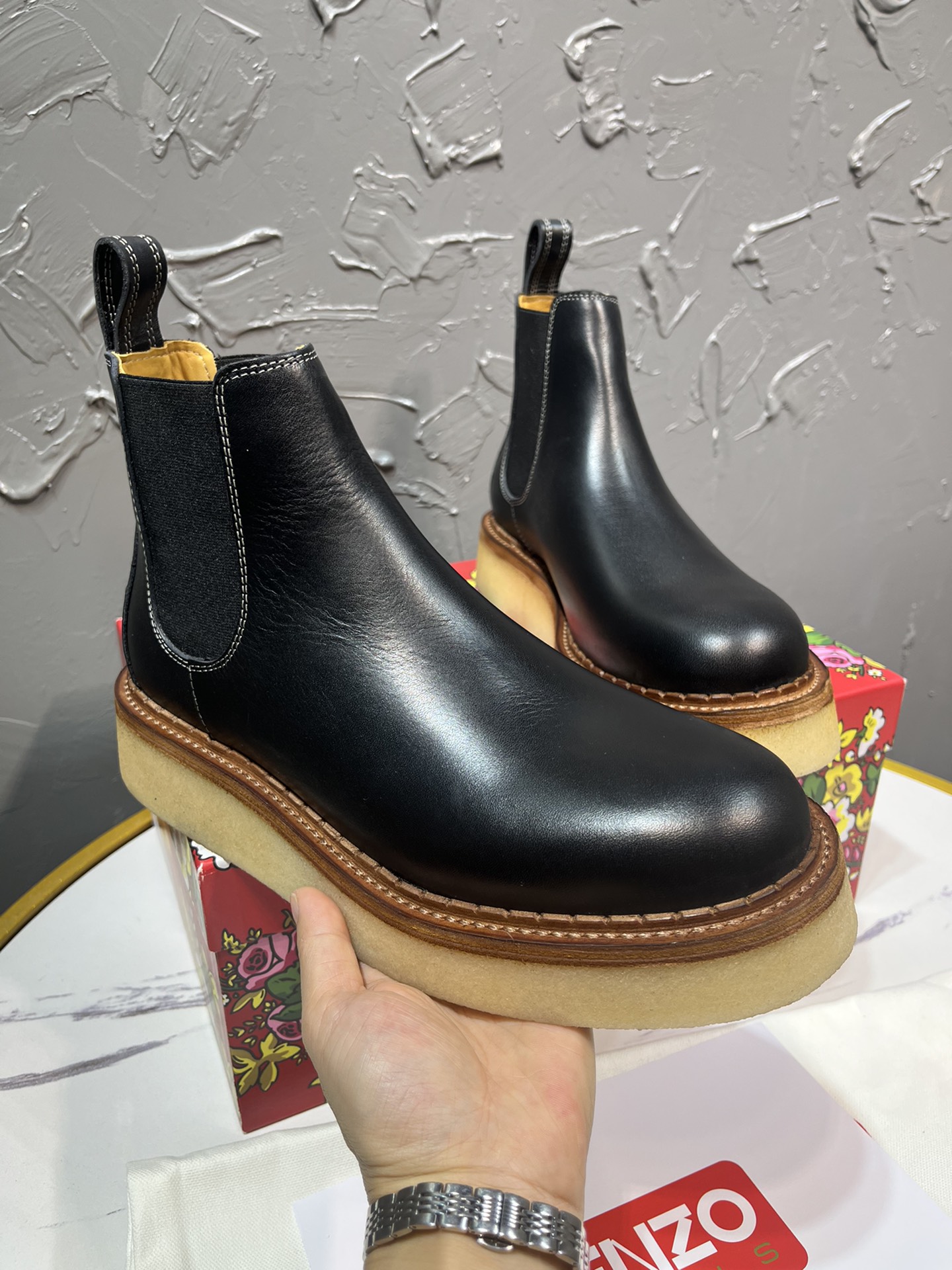 Leather Shoes Real Leather 46-l