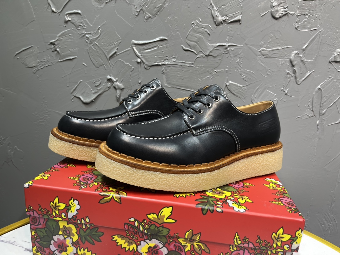 Leather Shoes Real Leather 46-l