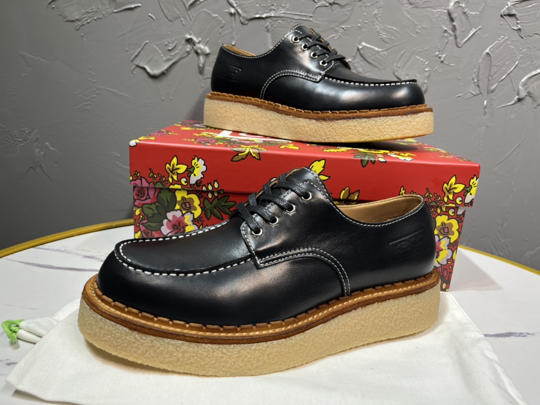Leather Shoes Real Leather 46-l