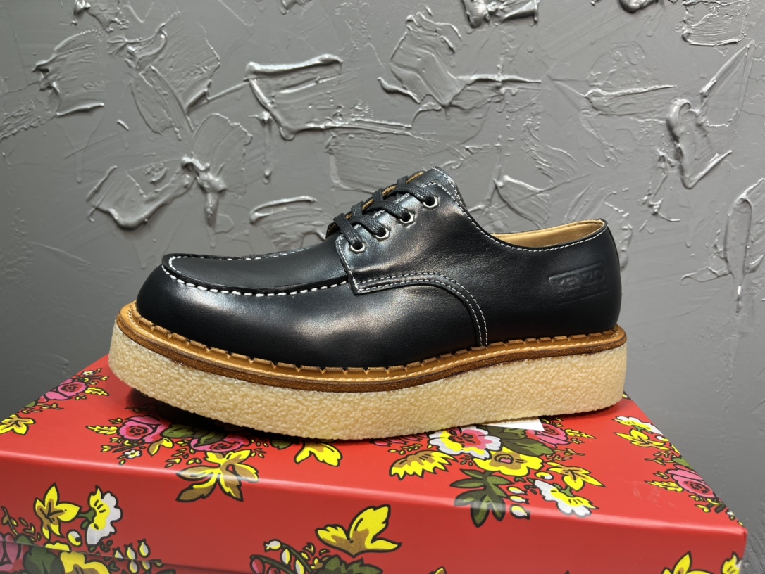 Leather Shoes Real Leather 46-l