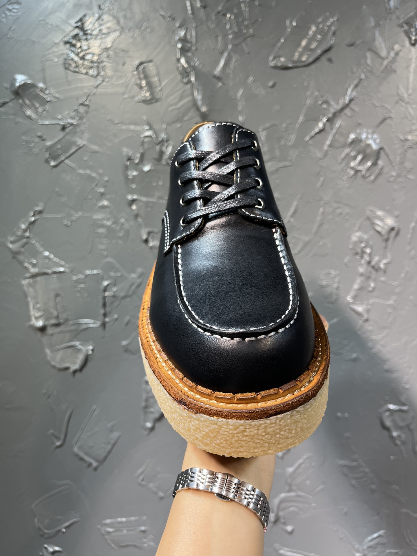 Leather Shoes Real Leather 46-l