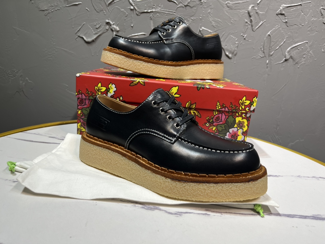 Leather Shoes Real Leather 46-l