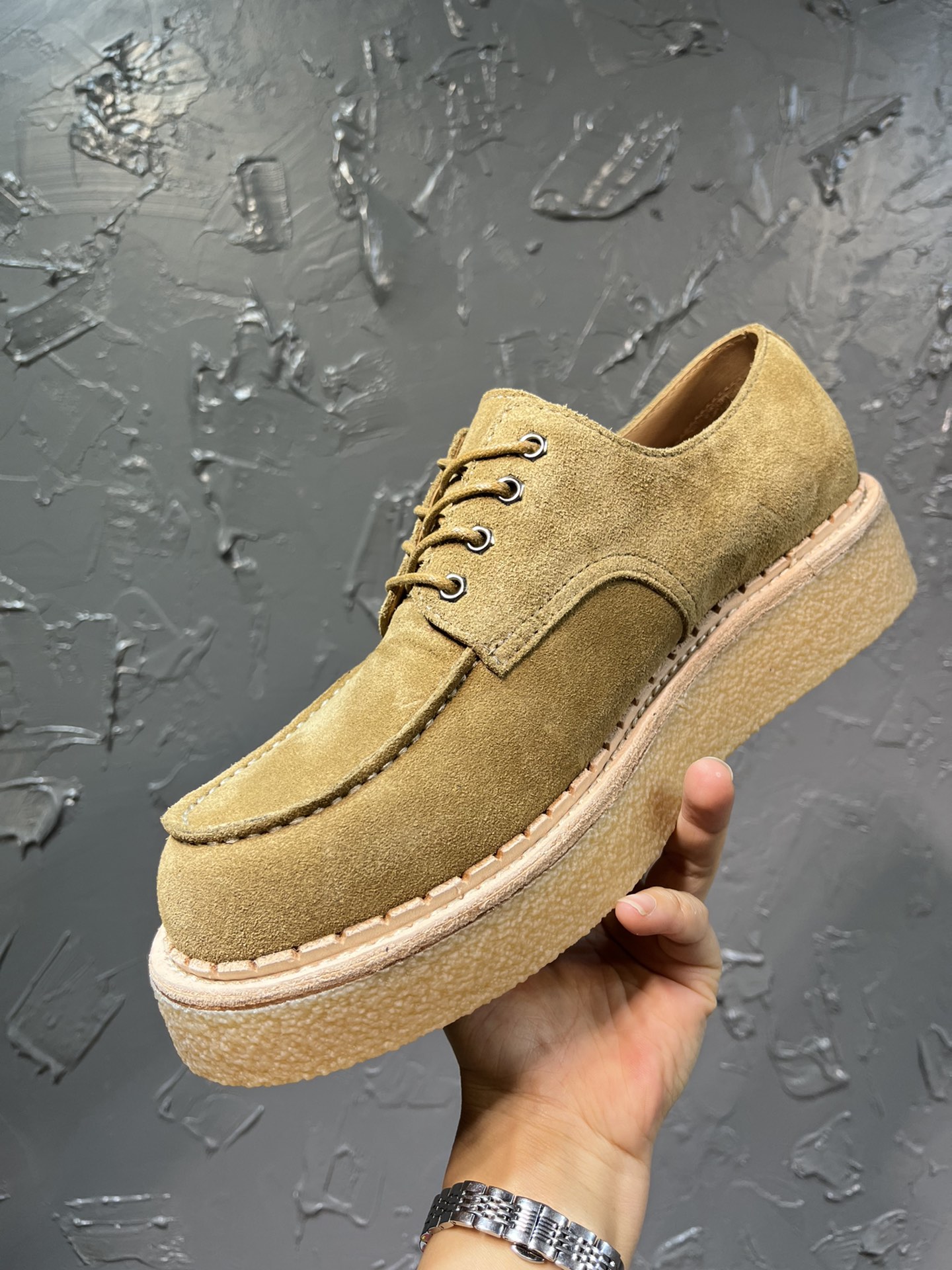 Leather Shoes Real Leather 46-l