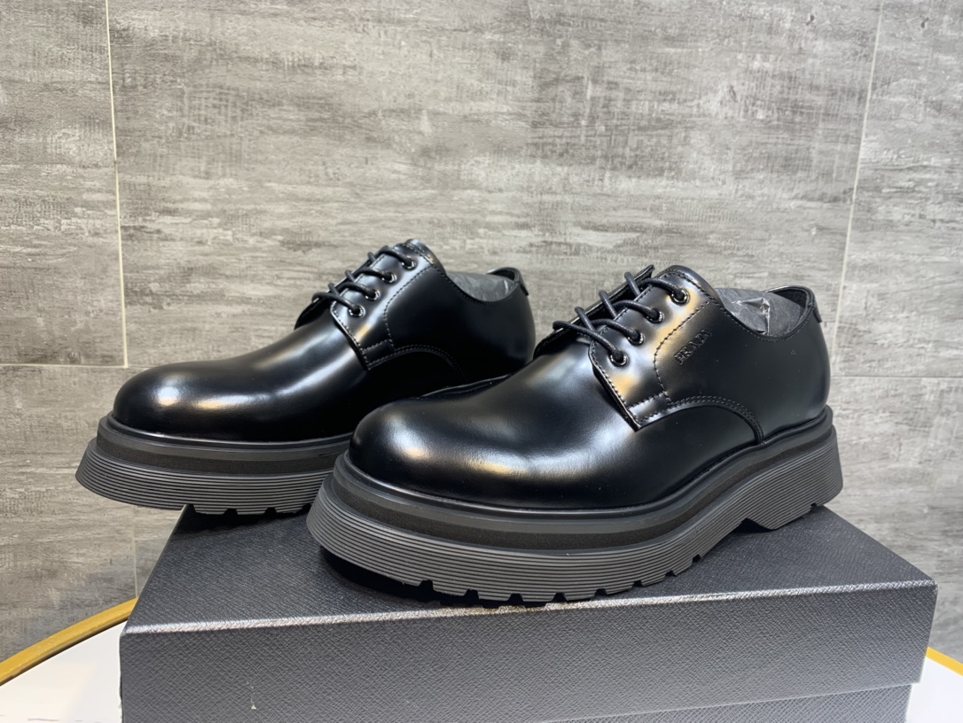 Adidas Prada Leather Shoes Cow Leather