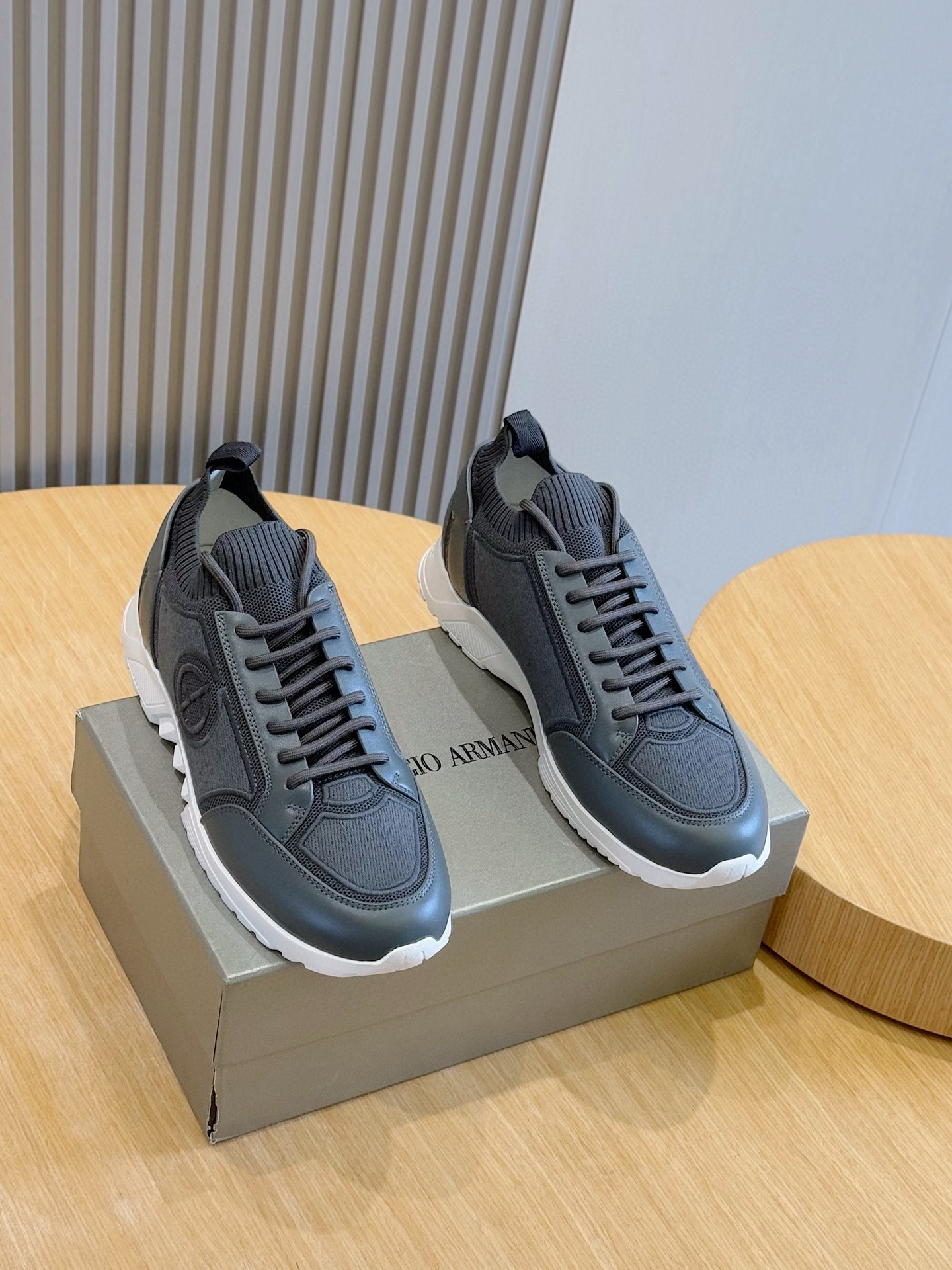 Armani Sneakers Mesh Lightweight M-s