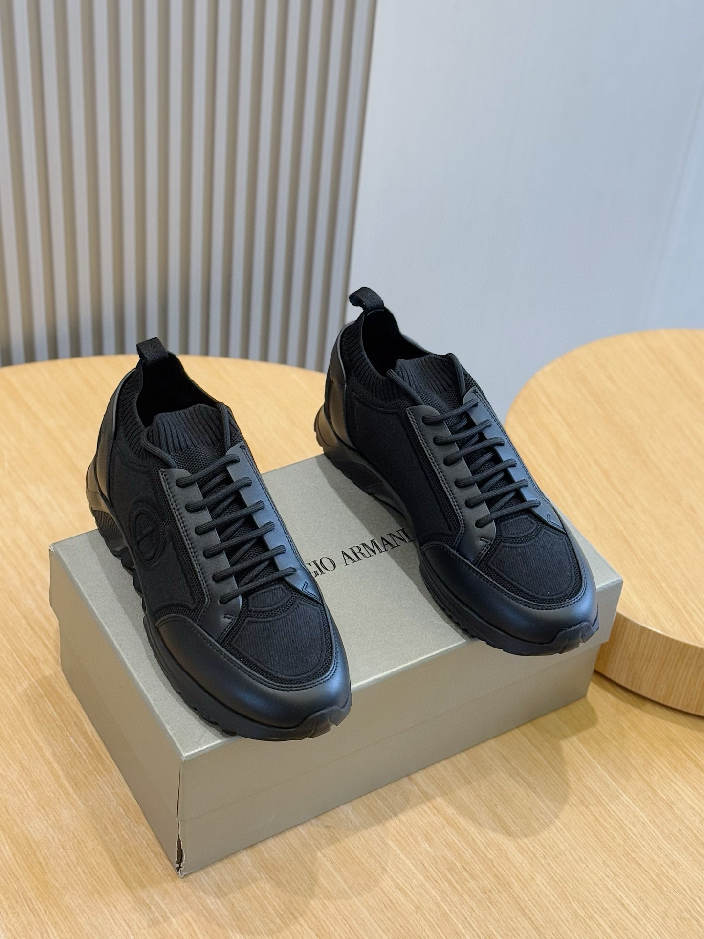 Armani Sneakers Mesh Lightweight M-s