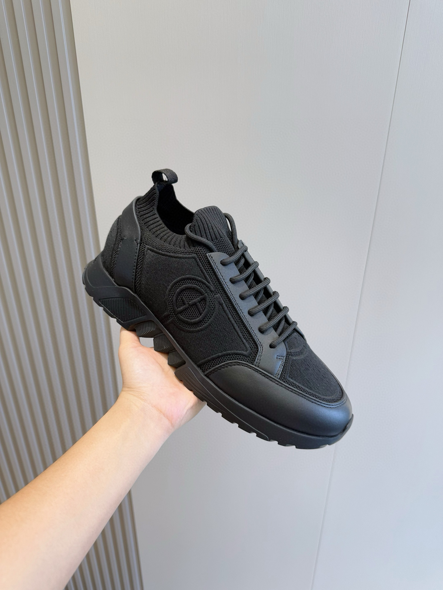 Armani Sneakers Mesh Lightweight M-s