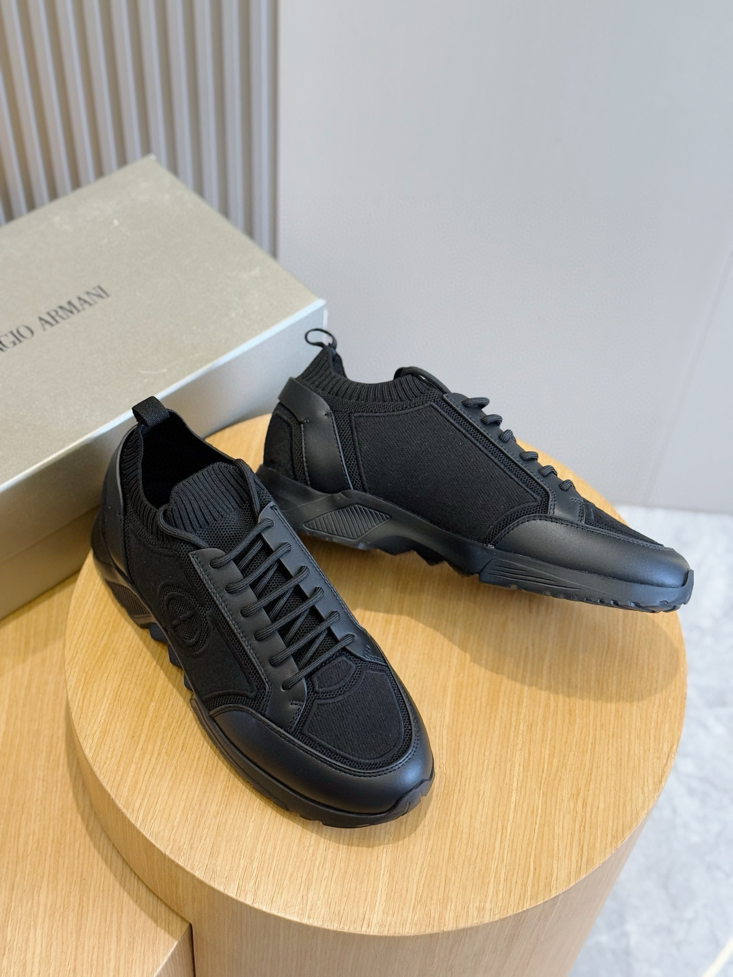 Armani Sneakers Mesh Lightweight M-s