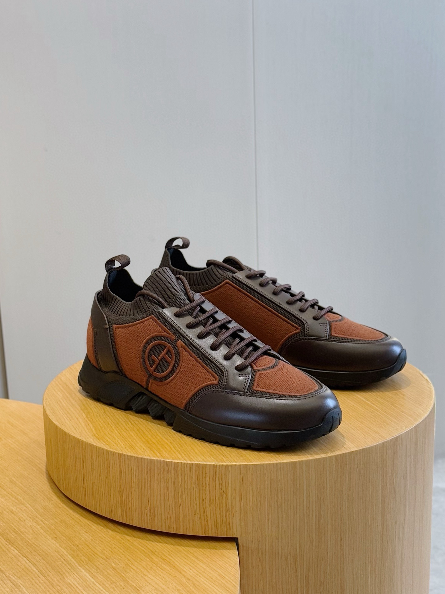 Armani Sneakers Mesh Lightweight M-s