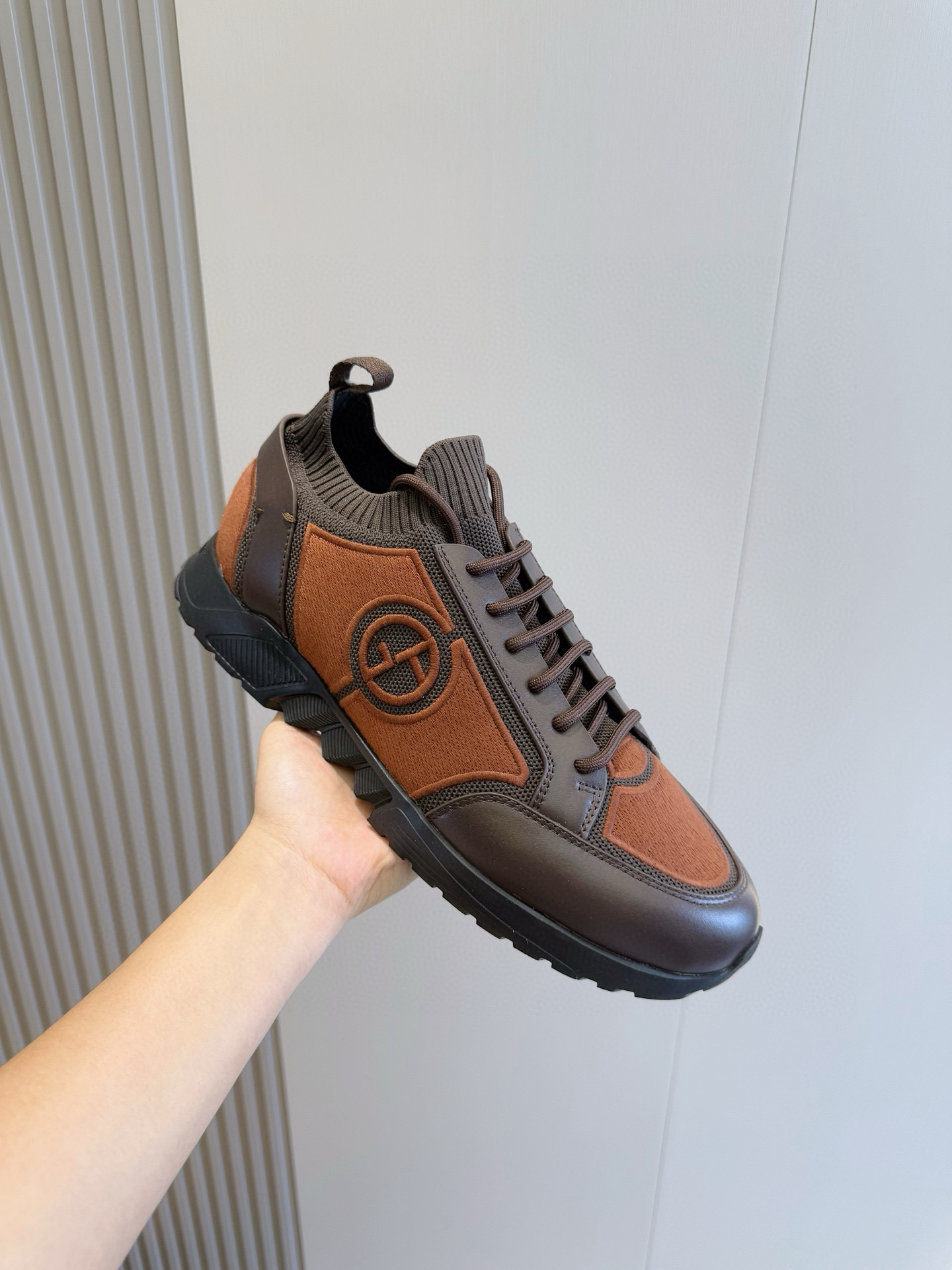 Armani Sneakers Mesh Lightweight M-s