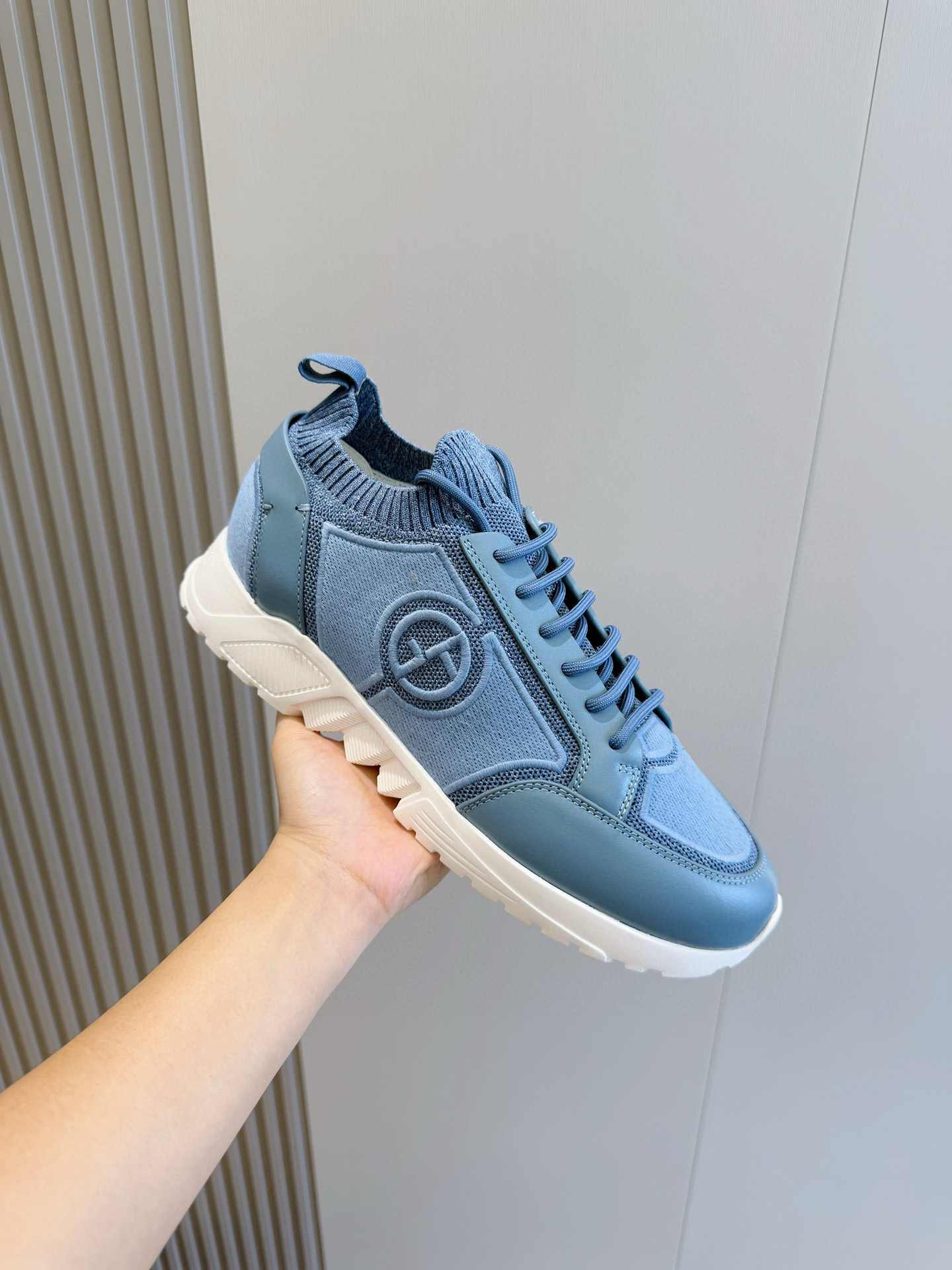 Armani Sneakers Mesh Lightweight M-s